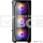 Компьютерный корпус MidiTower Zalman N4 black (ATX,Window, 6xRGB fan, USB2.0 x2, USB3.0x1, без БП) (N4 rev.1), фото3