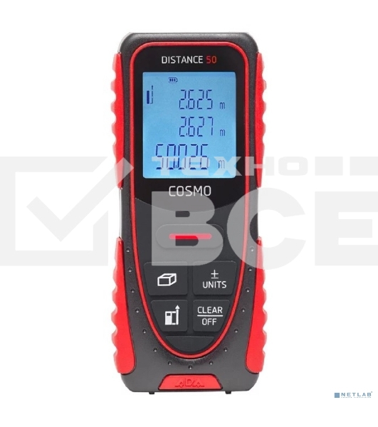 Дальномер лазерный ADA Cosmo 50 0.05 до 50м ±1.5мм 2хAAA /1.5В