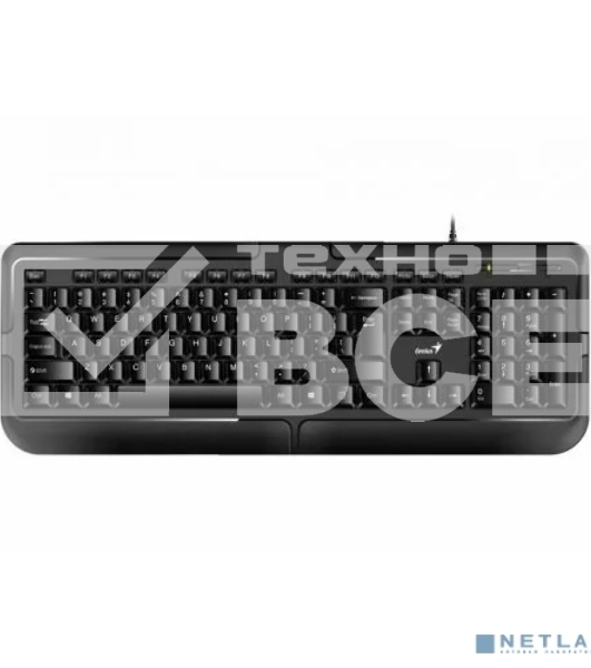 Клавиатура Genius keyboard KB-118 II,RU,USB, Black