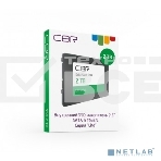 Накопитель SSD CBR SSD-002Tb-2.5-LT22, серия 'Lite', 2048 Gb, 2.5', SATA III 6 Gbit/s, SM2259XT, 3D TLC NAND, R/W 550/520 Mb/s, TbW (Tb) 1000, фото2
