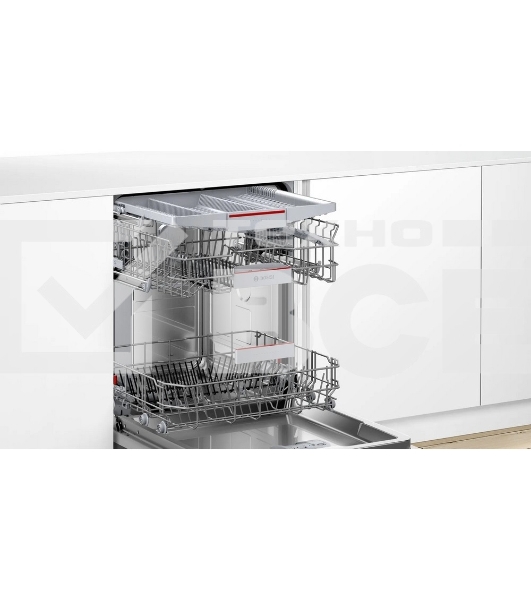 Встраиваемая посудомоечная машина Bosch SPV4HMX65Q, серебристый, 45 см, 10 компл., 45 дБ, класс A+