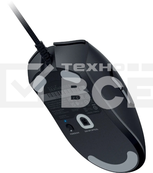 Мышь проводная Razer DeathAdder V3 черный, 30000 dpi, USB, кнопки - 6