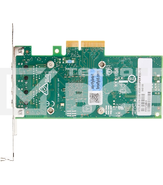 Сетевая карта Intel X550T2BLK 2xRG45 10Gb/s PCI-E 3.0x8 Low Profile (X550T2BLK 940136)