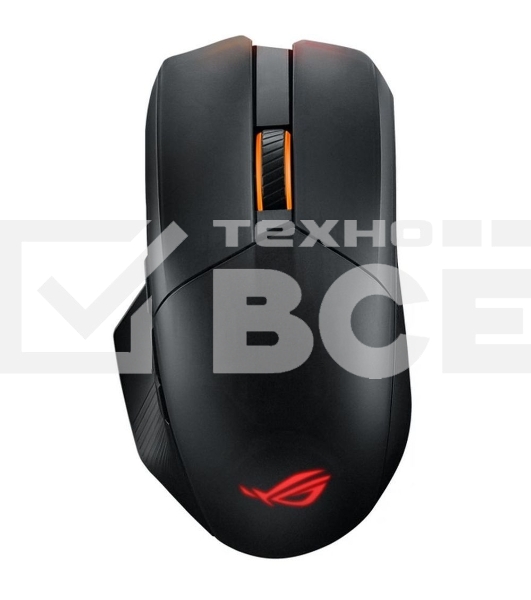 Мышь беспроводная/проводная ASUS P708 ROG CHAKRAM X ORIGIN черный, 36000 dpi, радиоканал, Bluetooth, USB, кнопки - 11