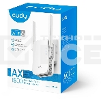Повторитель беспроводного сигнала Cudy RE1800 AX1800 10/100/1000BASE-TX/Wi-Fi белый, фото14