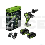 Дрель-шуруповерт аккумуляторная Greenworks GD24DD90 24V, 90 Нм, бесщеточная, 45/90Нм,2х4Ач,ЗУ,кор 3707507CUD, фото4