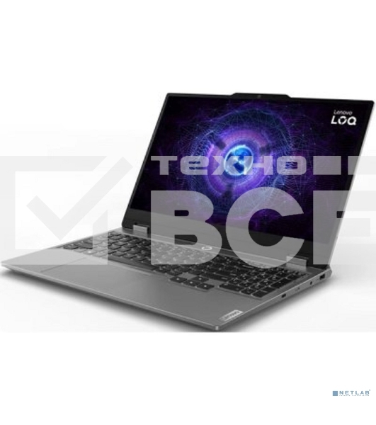 Ноутбук Lenovo LOQ 15IRX9/15.6' Full HD 1920x1080/Intel Core i7 13650HX/16 Gb/512 Gb SSD/nVidia GeForce RTX 3050 6GB/No OS/серый/2.38 кг