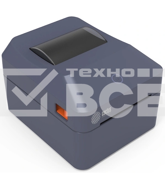 Термопринтер Cactus CS-TP-D430UB 203dpi 160мм/с/USB/BT для печ.этик. черный