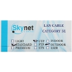Кабель SkyNet Standart UTP outdoor 4x2x0,48, медный, FLUKE TEST, кат.5e, однож., 100 м, box, черный, фото4