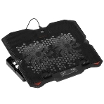 Подставка для ноутбука Digma D-NCP150-2 15.6'360x260x27мм 38дБ 2xUSB 2x 120ммFAN 650г металл/пластик черный, фото 1