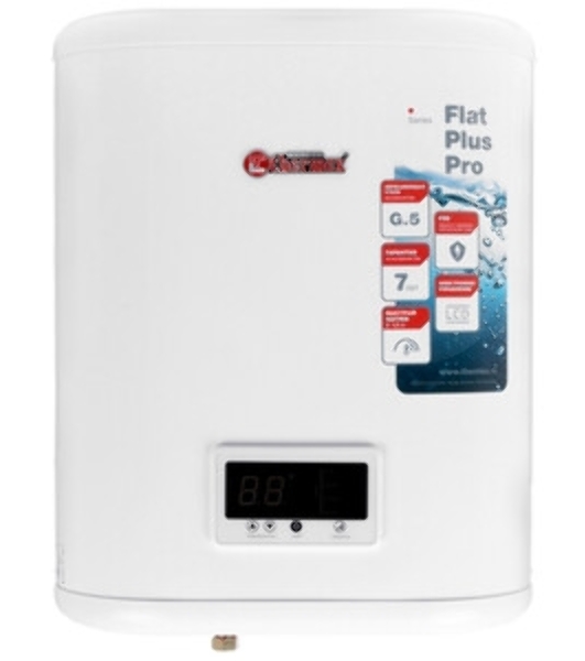 Водонагреватель электрический Thermex IF 30 V (pro) Wi-Fi белый, накопительный, 30 л, 2 кВт, настенный, вертикальный, плоский, с управлением по Wi-Fi