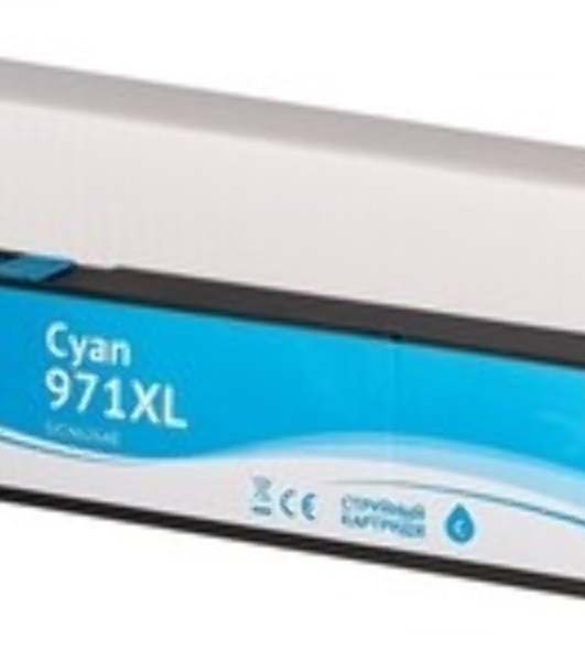 Картридж струйный Sakura CN626AE (№971XL Cyan) для HP, голубой, 110 мл., 7000 к.