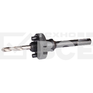 Переходник Зубр 29536_z01державка ЭКСПЕРТ для коронок пружинный фиксатор SDS+ d32-152мм