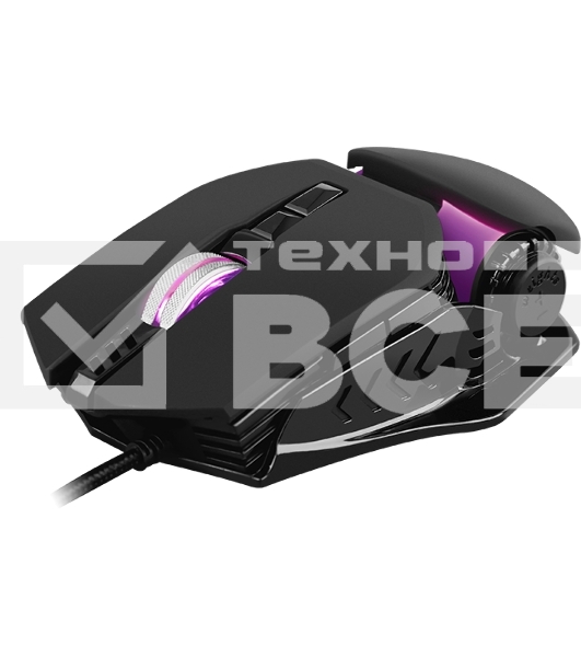 Мышь проводная SVEN RX-G815 черный, 8000 dpi, USB, кнопки - 7