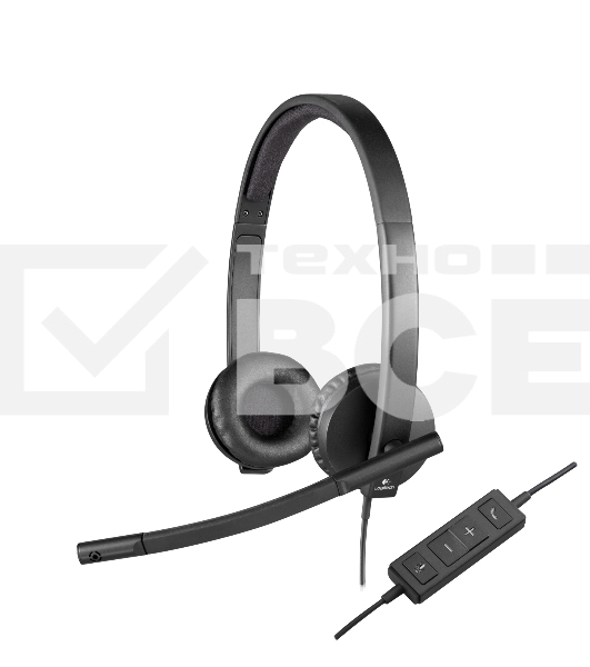 Наушники Logitech Headset H570E USB 981-000575 Stereo OEM