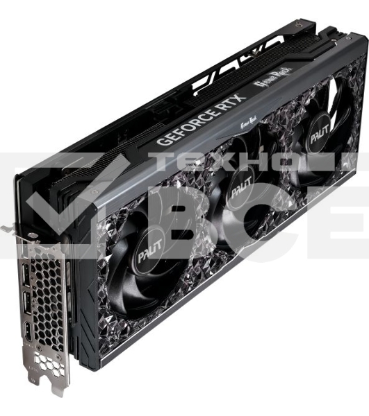 Видеокарта Palit RTX4070Ti GAMEROCK 12Gb 192 GDDR6X 2310/21000 HDMIx1 DPx3 HDCP Ret