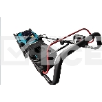 Газонокосилка аккумуляторная Makita DLM382Z (б/акк,б/зу) 620Вт;18В;3700об/мин;ширина скашивания-38см;высота скашивания-25-75мм;560м2;травосборник-40л;б/акк;б/зу;вес 15,6 кг, фото3