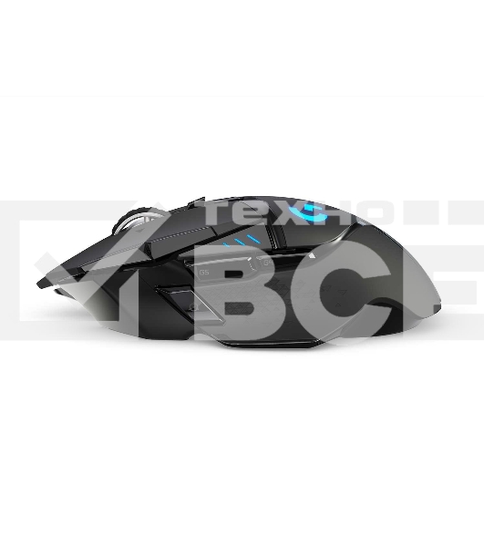 Мышь беспроводная/проводная Logitech G502 LIGHTSPEED черный, 25600 dpi, радиоканал, USB, кнопки - 11