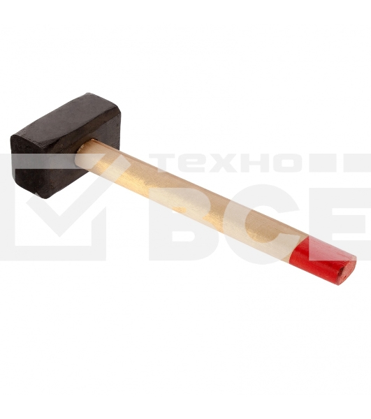 Кувалда Сибртех, 3000 г, кованая головка, деревянная рукоятка 380 мм