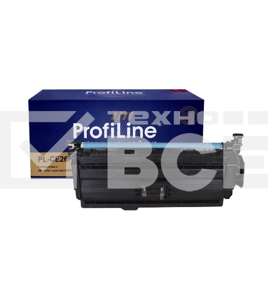 Картридж лазерный PL-CE264X (№646X) для принтеров HP Color LaserJet CM4540 17000 копий ProfiLine