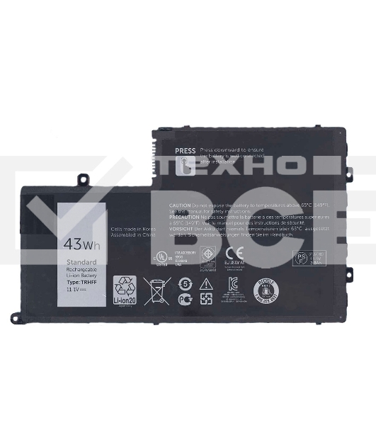 Аккумуляторная батарея для ноутбука Dell Inspiron 15-5547 43Wh TRHFF