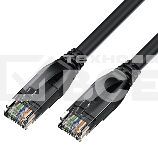 Патч-корд Greenconnect PROF 5.0m, UTP медь кат.6, ethernet high speed 10 Гбит/с, RJ45, T568B