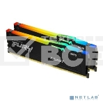 Оперативная память Kingston Fury Beast, DDR5, 16GB (2x8GB), 5600MHz, CL36, с радиаторами, RGB, черный, фото2