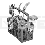 Встраиваемая посудомоечная машина Maunfeld MLP-06DW, белый, 44.8 см, 6 компл., 49 дБ, класс A+, фото24