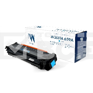 Картридж лазерный NVP совместимый NV-W2011A 659A Голубой для HP Color LJ M856/MFP M776 (13000k)