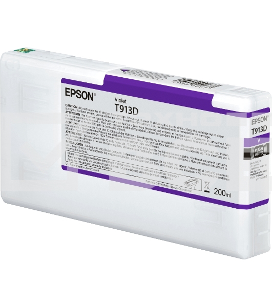 Картридж струйный Epson T913D (C13T913D00) фиолетовый (200 мл) для SureColor SC-P5000V SC-P5000