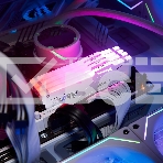 Оперативная память Kingston Fury Beast White RGB, DDR5, 64GB (2x32GB), 6000MHz, CL36, DIMM, с радиаторами, RGB, белый, фото4