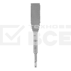 Зубило плоское, изогнутое 40 x 260мм, CrMo, SDS PLUS Gross, фото5