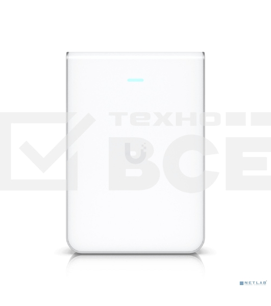 Точка доступа Wi-Fi Ubiquiti UniFi 7 AP Pro Wall Точка доступа 2,4+5+6 ГГц, Wi-Fi 7, 2х2 MIMO, PoE+, 1х 2,5G RJ45
