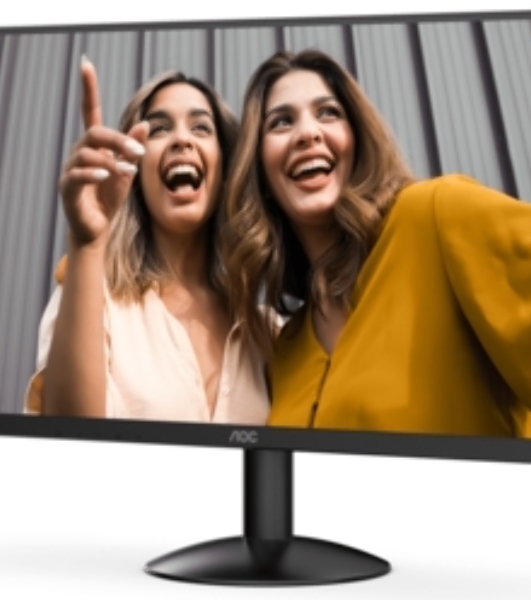 Монитор 23.8' AOC Value Line 24B30HM2 VA 1920x1080, 100 Гц, 4 мс, 16:9, 250 кд/м², HDMI 1.4, VGA, Adaptive-Sync, черный