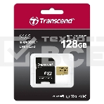 Флеш карта microSD 128GB Transcend microSDXC Ultimate UHS-I U3, V30, (SD адаптер), MLC, фото6