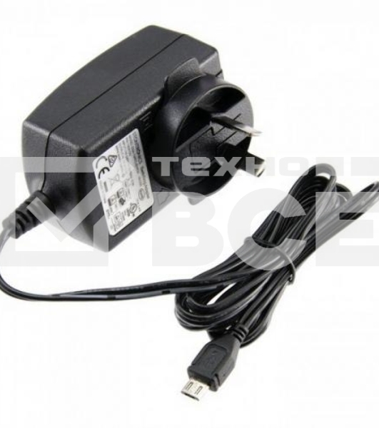 Блок питания Raspberry Pi 3 Model B Official Power Supply Retail, Black, 5.1V, 2.5A, Cable 1.5 m, Micro USB output jack,для Raspberry PiRaspberry Pi (123-5272)