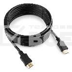 Кабель Cablexpert HDMI CC-HDMI4L-15, 19M/19M, v2.0, серия Light, позол.разъемы, экран, 4.5м, черный, пакет, фото 1
