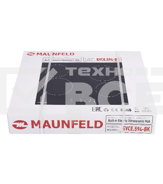 Панель варочная Maunfeld EVCE.594-BK ЧЕРНОЕ стекло