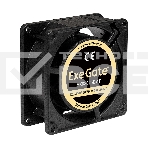 Вентилятор для корпуса ExeGate EX08025BAT черный, 80 мм, 2600 об/мин, 32 дБ, фото 1