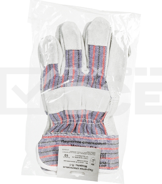 Перчатки ткань Ресанта универсальный (упак.:1 пара) разноцветный (71/6/52)