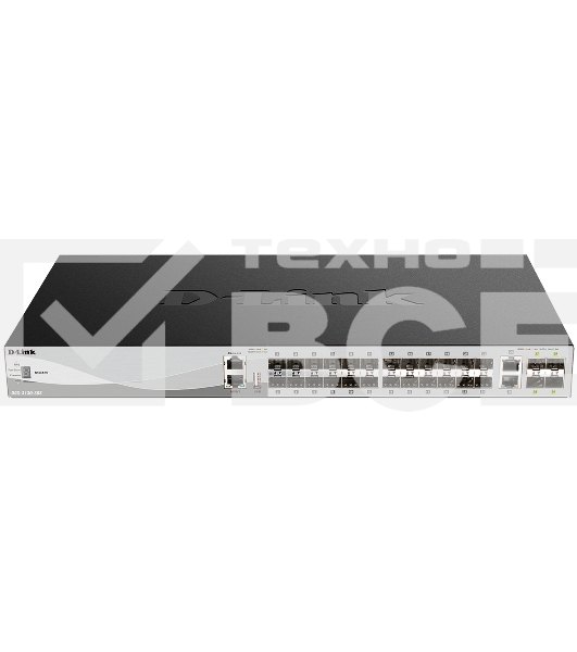 Коммутатор D-Link DGS-3130-30S/B1A 2x10G управляемый