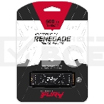 Накопитель SSD Kingston FURY Renegade, 500GB, M.2 2280, PCIe 4.0 x4, NVMe, R/W 7300/3900, фото6