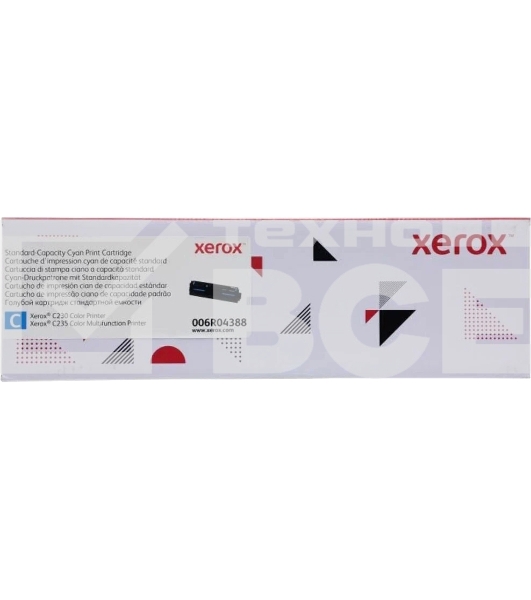 Картридж лазерный XEROX C230/C235 голубой стандарт (006R04388)