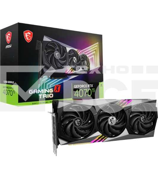 Видеокарта GeForce RTX 4070 Ti GAMING X TRIO 12G