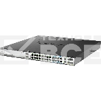 Управляемый L3 стекируемый коммутатор DMS-3130-30PS/A1A с 16 портами 100/1000/2.5GBase-T, 8 портами 5GBase-T, 2 портами 10GBase-T и 4 портами 25GBase-X SFP28 (16 портов PoE 802.3af/at, 8 портов PoE 802.3bt, PoE-бюджет 740 Вт), фото 1