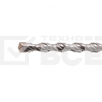 Бур по бетону, двойная спираль, Cobalt W-tip, 6x210 мм, SDS PLUS Denzel, фото4