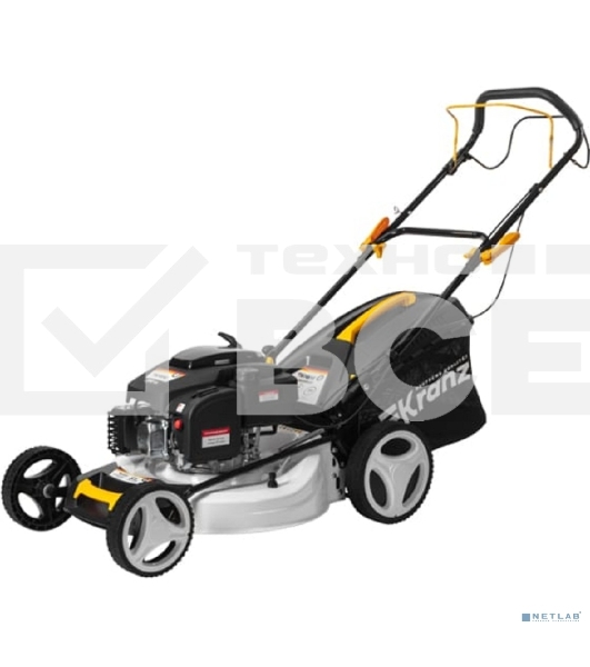 Газонокосилка бензиновая Kranz KR-510SP самоходная, 200см3, 51см