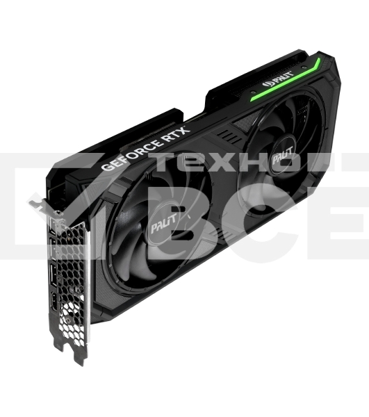 Видеокарта Palit PA-RTX4070 DUAL 12GB  PCIE16 12288Mb 192 GDDR6X 1920/21000 HDMIx1 DPx3 HDCP Ret