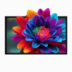 Экран для проектора S'OK SCFRV-266x150 120' 16:9 на бархатной раме, PS White, черная рама, фото9