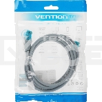 Патч-корд Vention прямой UTP cat.5е, RJ45 - 1,5м. Серый, фото7
